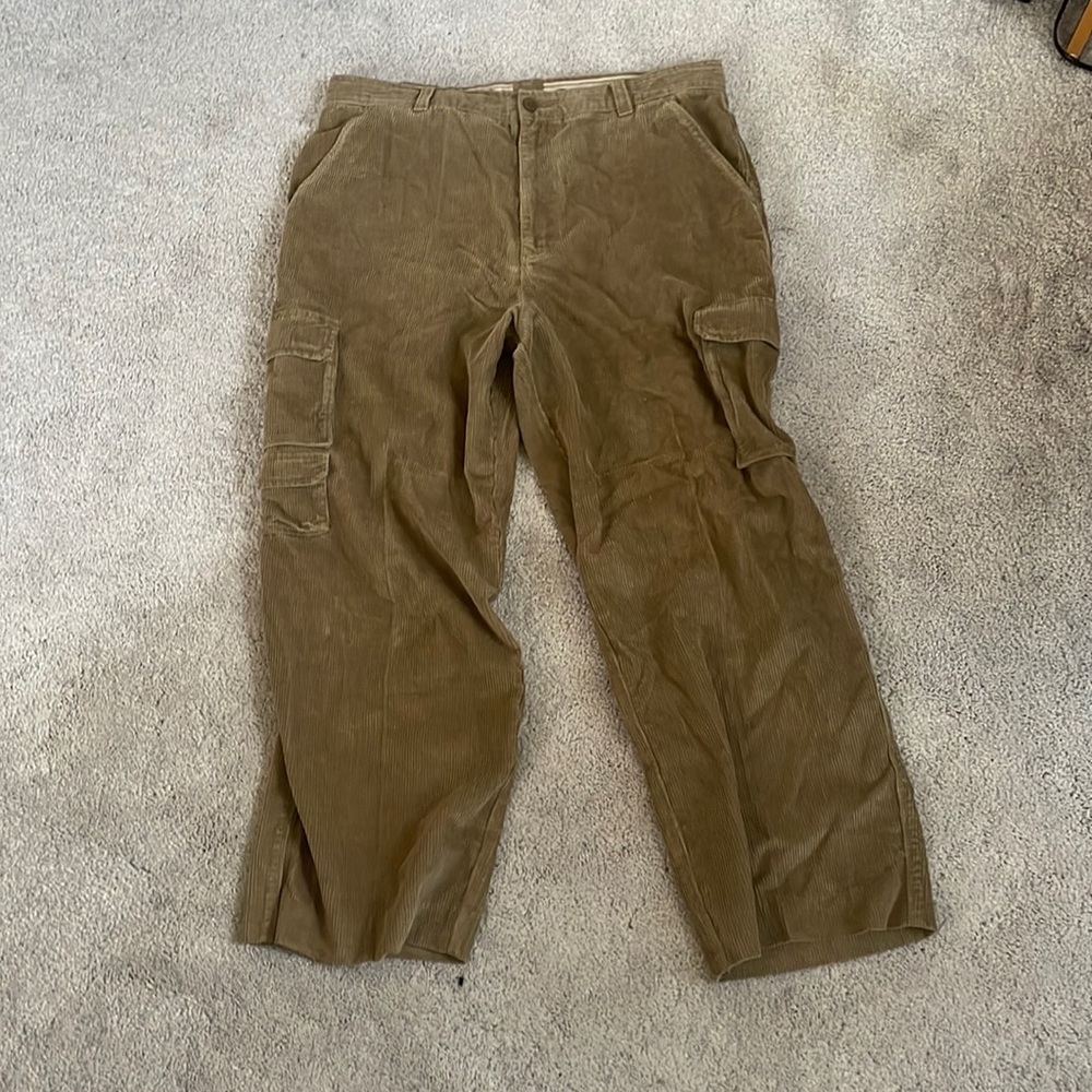 Corduroy cargo pants